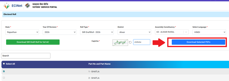 2002 voter list rajasthan
