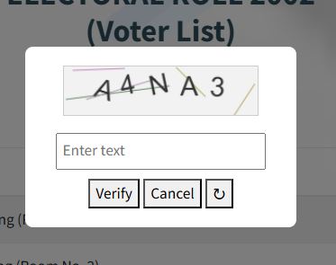 Voter List 2002 West Bengal pdf download