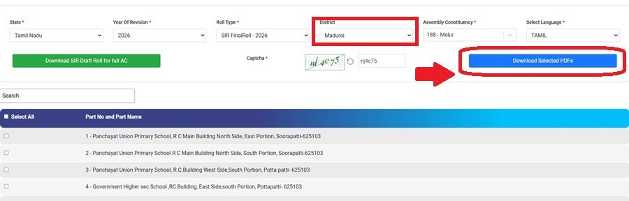 tamil nadu voter list 2026 pdf