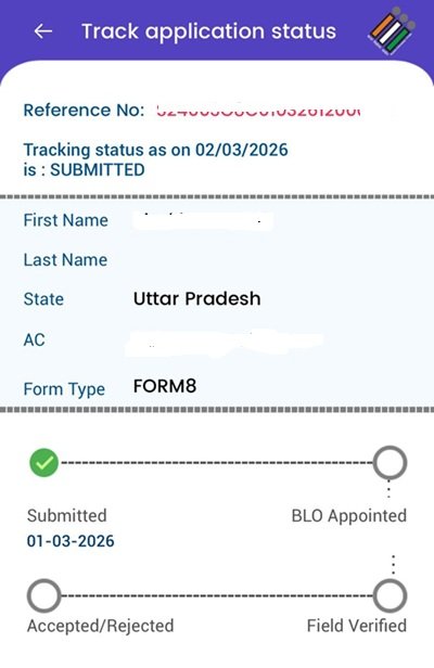 voter status check online